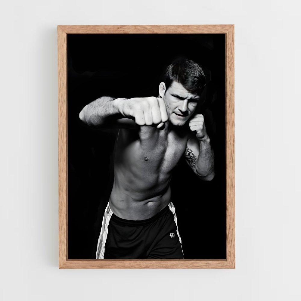 Poster Michael bisping – affiche MMA (vue 4)